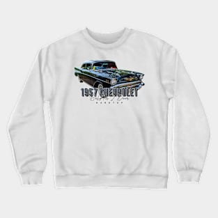 1957 Chevrolet BelAir 2 Door Hardtop Crewneck Sweatshirt